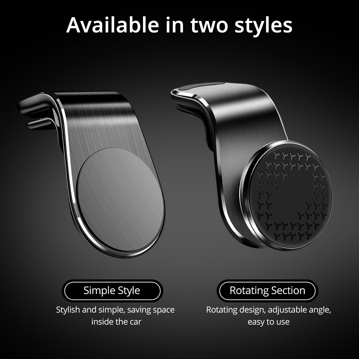 Magnetic Car Phone Holder Air Vent Magnet Mount Smartphone Phone Holder Car Rotation Bracket