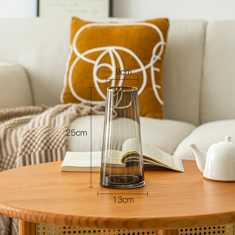 Transparent Glass Vase Decorations