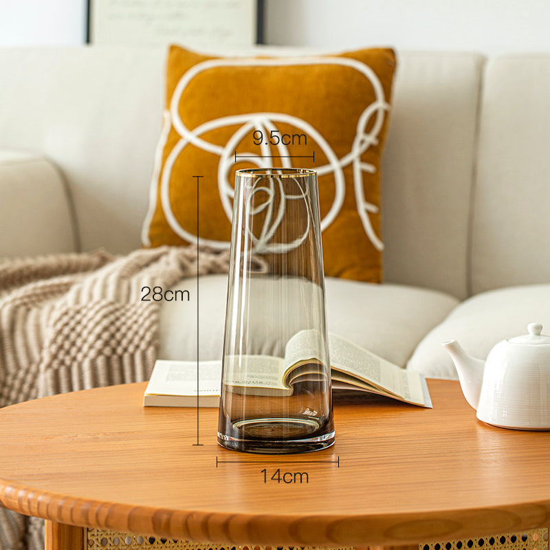 Transparent Glass Vase Decorations