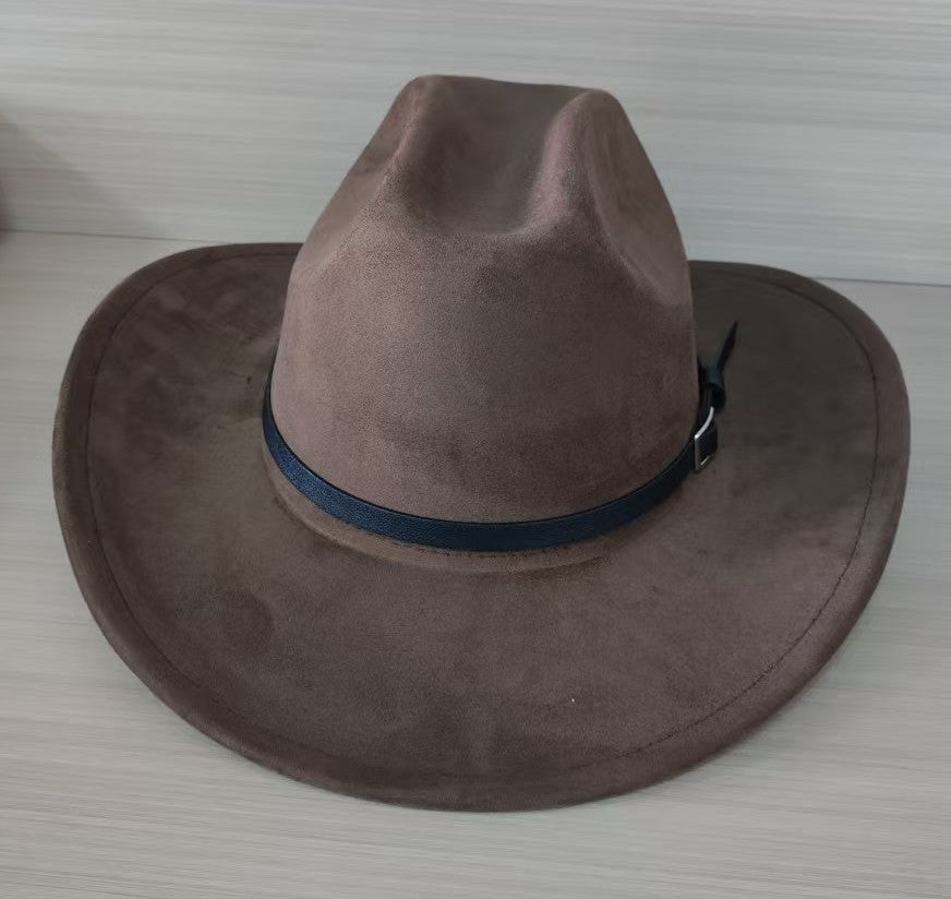 Curved Edge Western Cowboy Hat Men And Women