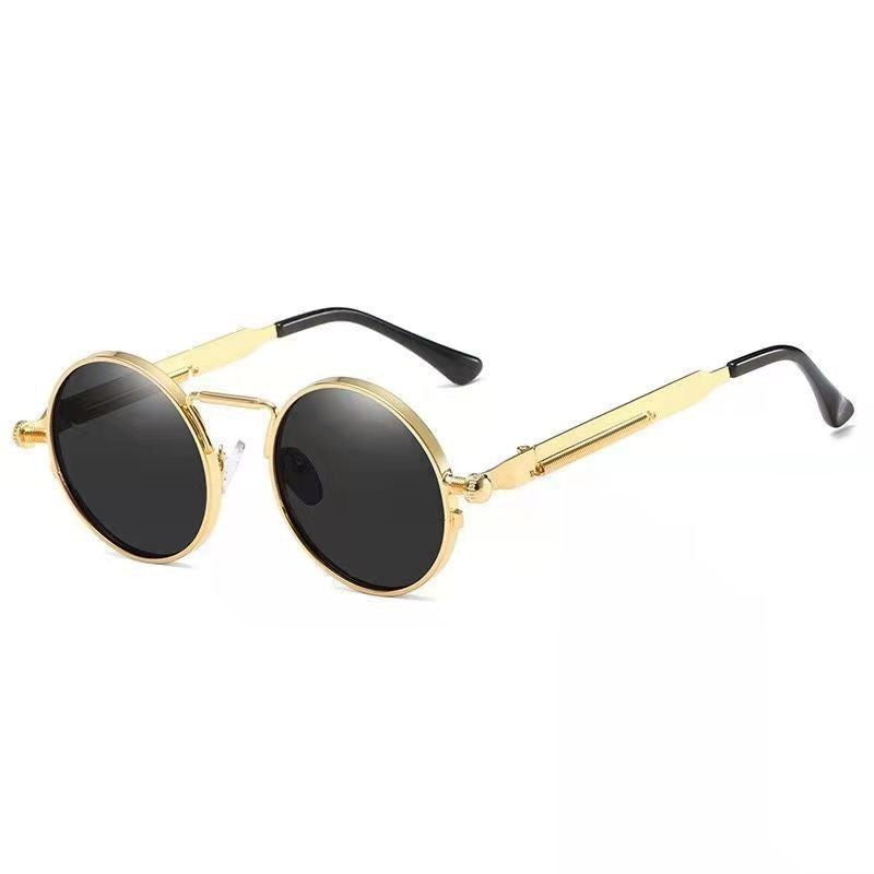 Stylish Round Steampunk Sunglasses