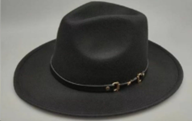 Curved Edge Western Cowboy Hat Men And Women