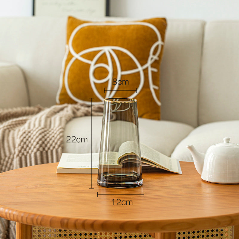 Transparent Glass Vase Decorations