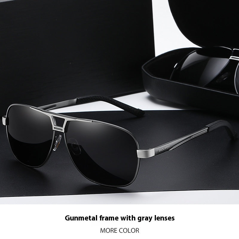 Fashion Personality Color-changing Polarized Sunglasses Men
